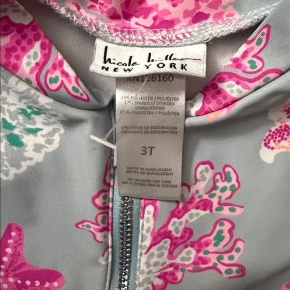 Nicole miller toddler swimsuit - Picture 2 of 3